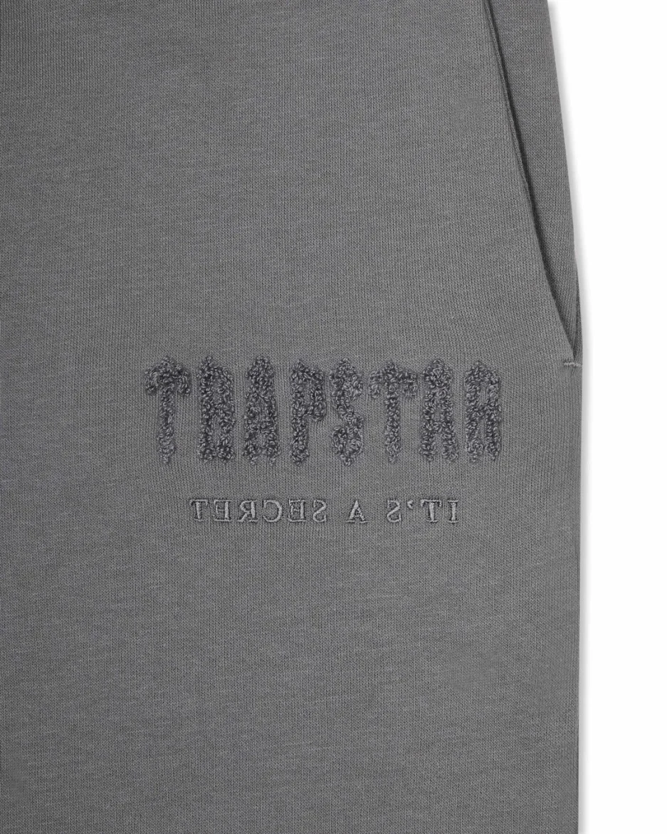 Trapstar Chenille Decoded Jogger – Ice Grey