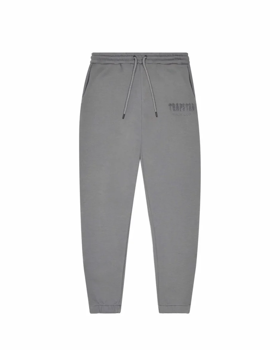 Trapstar Chenille Decoded Jogger – Ice Grey