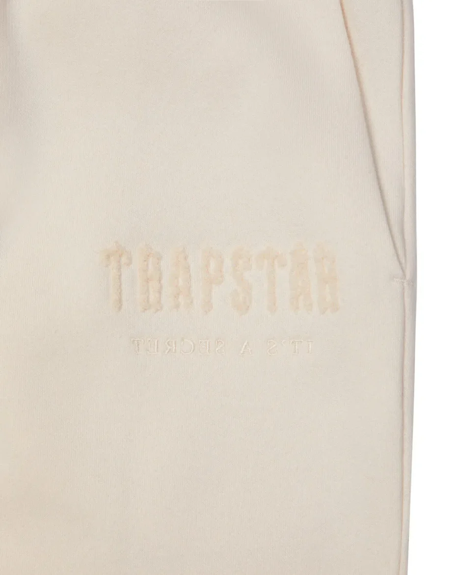 Trapstar Chenille Decoded Jogger – Off White