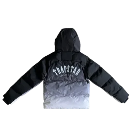 Trapstar Decoded Arch Puffer Jacket Black Gradient