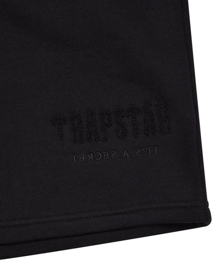 Trapstar Decoded Chenille Shorts – Blackout