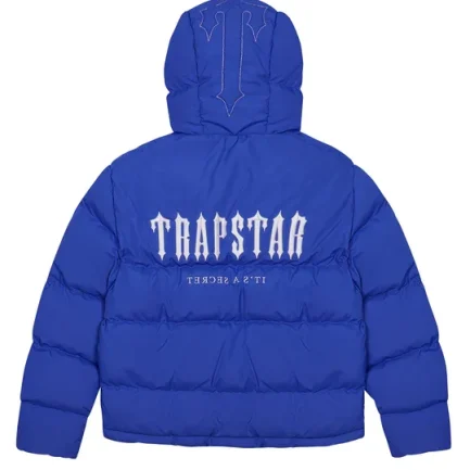 Trapstar Decoded Hooded Puffer 2.0 Dazzling Blue