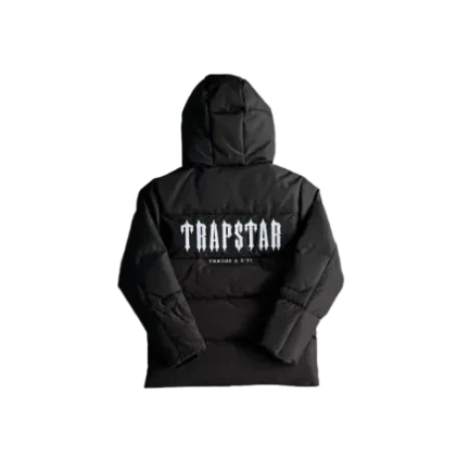 Trapstar Decoded Puffer Jacket Black