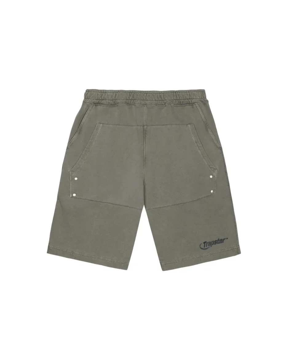 Trapstar Hyperdrive Reinforced Rivet Short – Brindle