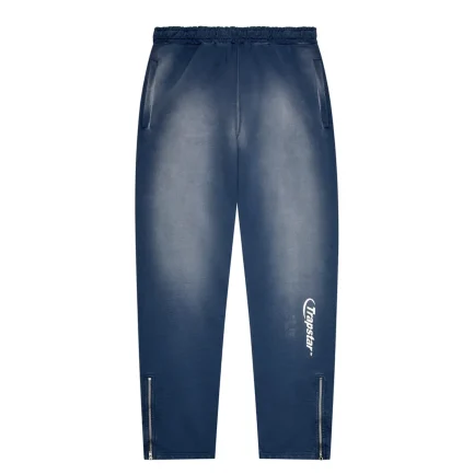 Trapstar Hyperdrive Spray Joggers – Denim Wash