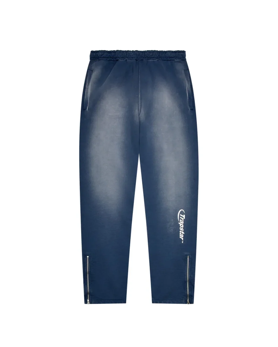 Trapstar Hyperdrive Spray Joggers – Denim Wash