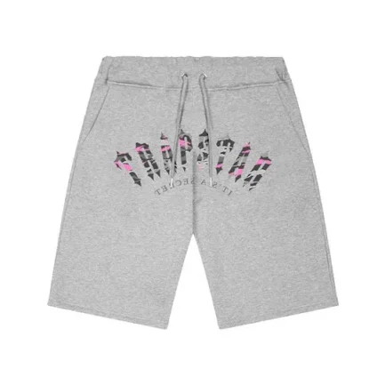 Trapstar Irongate Arch Camo Shorts – Grey