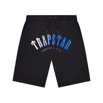 Trapstar Irongate Arch Gel Shorts – Black/blue