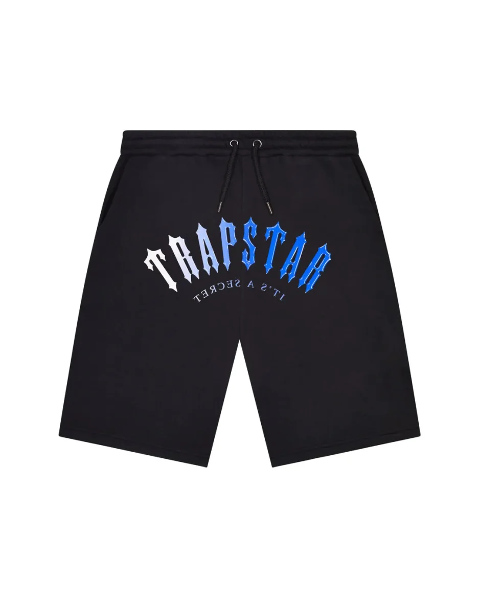 Trapstar Irongate Arch Gel Shorts – Black/blue