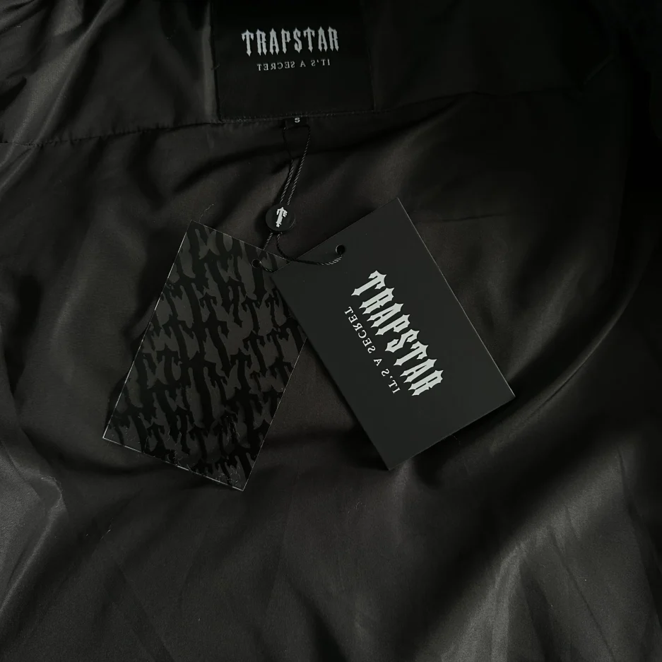 Trapstar Decoded Puffer Jacket Black