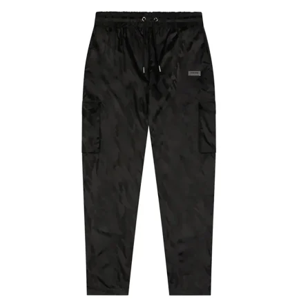 Trapstar Irongate T Jacquard Cargos – Black