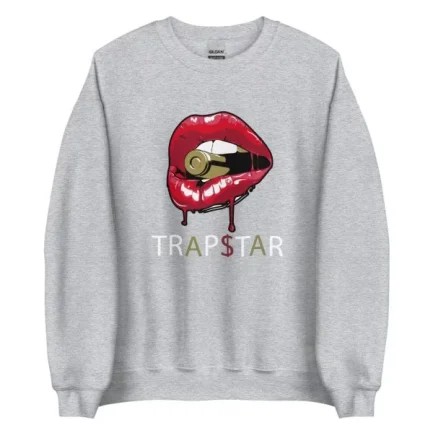 Latest Trapstar Red Lips Sweatshirt