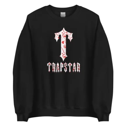 New T-For Trapstar Hearts Sweatshirt