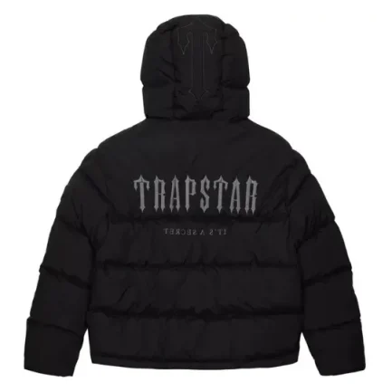 Trapstar Decoded Hooded Padded Jacket Black